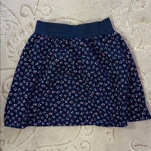 Joe B Benbasset Flower Skater Skirt Size Small 2 4